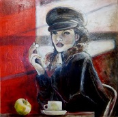 Enduits, acryliques et patines � l'huile